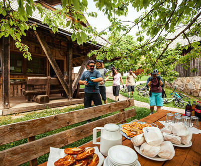 Rast im Freilichtmuseum Klausenhof