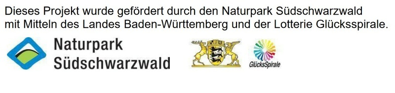 Förderhinweis Naturpark Südschwarzwald Förderhinweis Naturpark Südschwarzwald